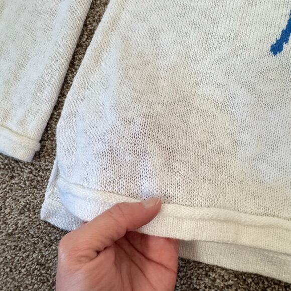 Lilly Pulitzer NWT Women's Size Medium Danette Sweater Coffee Beach Repeat $138 - Picture 11 of 12